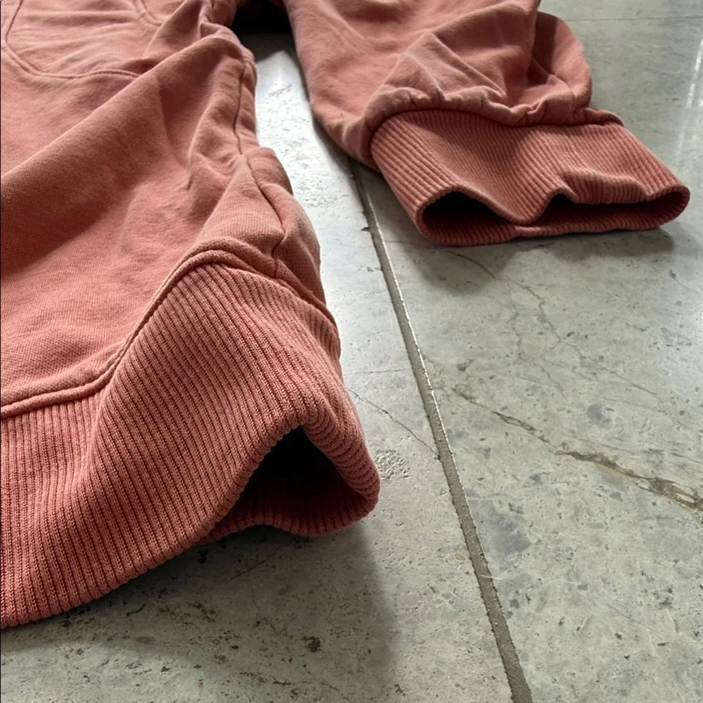 Athleta Women’s Warm Coral V Neck Hoodie - Picture 7 of 12